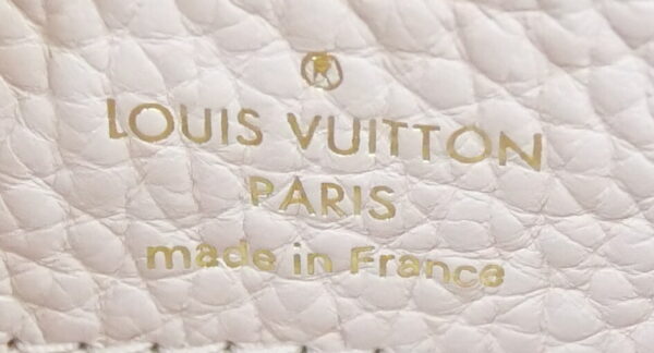 57266 6 Louis Vuitton Capucines BB 2WAY Python Shoulder Bag Pink