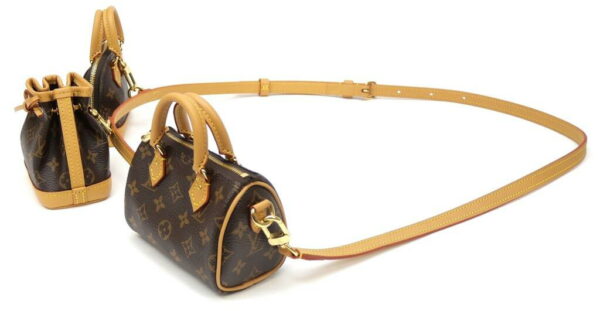 57268 4 Louis Vuitton Trio Mini Icon Shoulder Bag Monogram