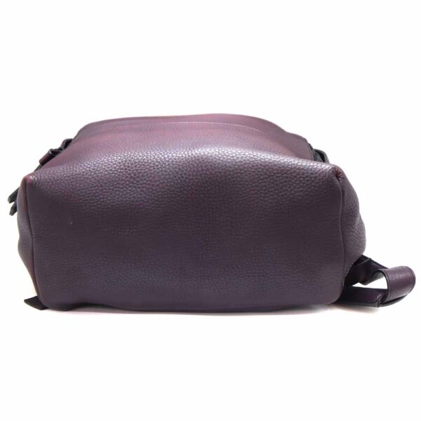 5924 5 Burberry Leather Backpack Purple