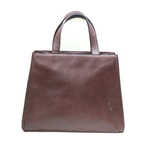 7112 2 Loewe Leather Handbag Brown