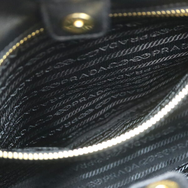 745 8 Prada Tote Bag Nylon Black