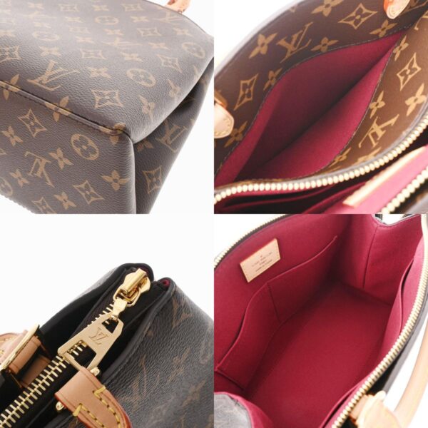 800000110526000 10 c Louis Vuitton Petit Palais PM 2WAY Monogram Handbag Brown