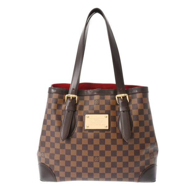 800000113230000 1 Louis Vuitton Hampstead MM Damier Handbag Brown