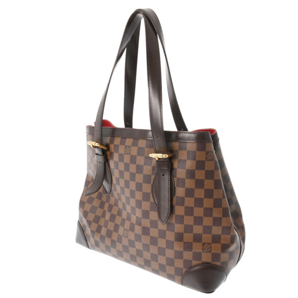 800000113230000 2 Louis Vuitton Hampstead MM Damier Handbag Brown