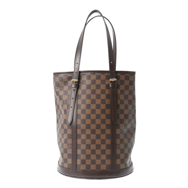 800000113878000 1 Louis Vuitton Bucket L Damier Handbag Brown