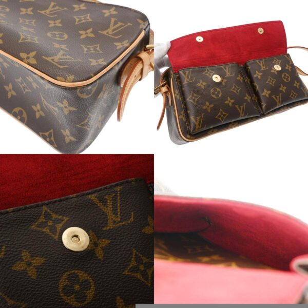 800000113889000 10 c Louis Vuitton Viva Cite MM Monogram Shoulder Bag Brown