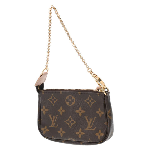 800000114762000 2 Louis Vuitton Mini Accessory Pouch Monogram Bag Brown