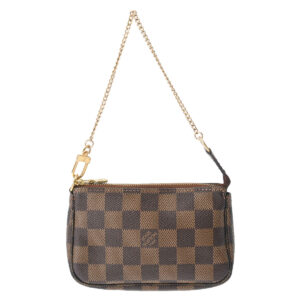 800000115851000 1 Louis Vuitton Damier Olaf PM Shoulder Bag Ebene