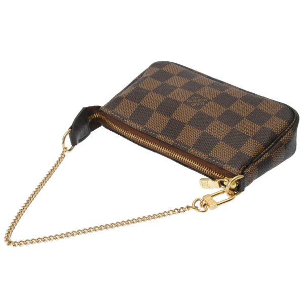 800000115851000 3 Louis Vuitton Mini Accessory Pouch Damier Brown