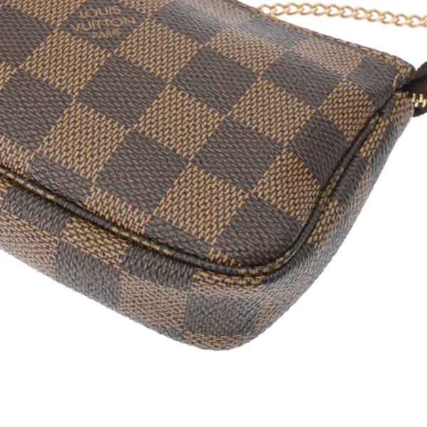 800000115851000 7 Louis Vuitton Mini Accessory Pouch Damier Brown