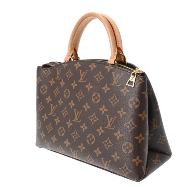 800000117836000 2 Louis Vuitton Petit Palais PM 2WAY Monogram Handbag Brown