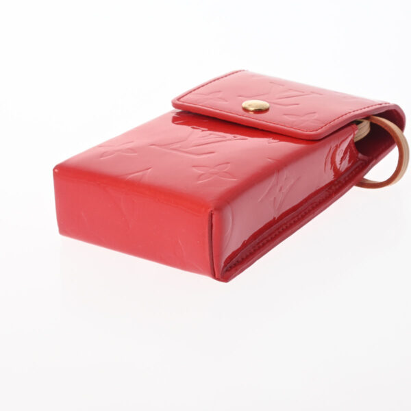 800000120364000 5 Louis Vuitton Mini Shoulder Pouch Vernis Leather Bag Rouge