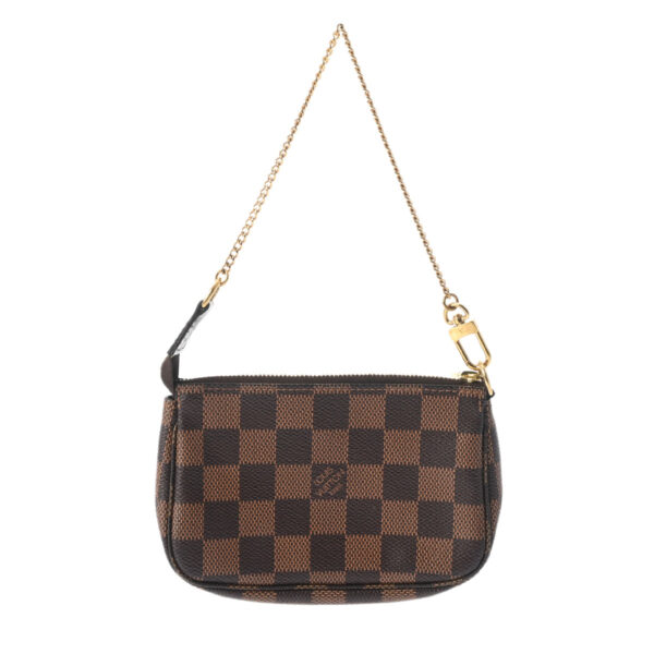 800000120466000 1 Louis Vuitton Mini Pochette Accessory Damier Pouch Brown