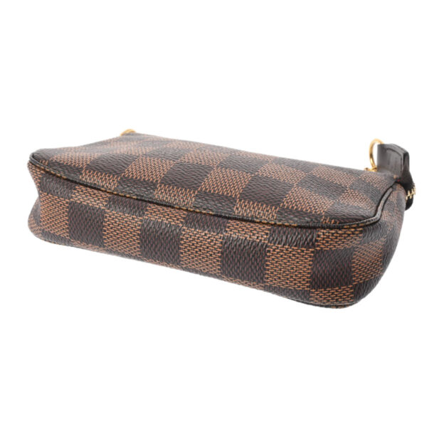 800000120466000 4 Louis Vuitton Mini Pochette Accessory Damier Pouch Brown