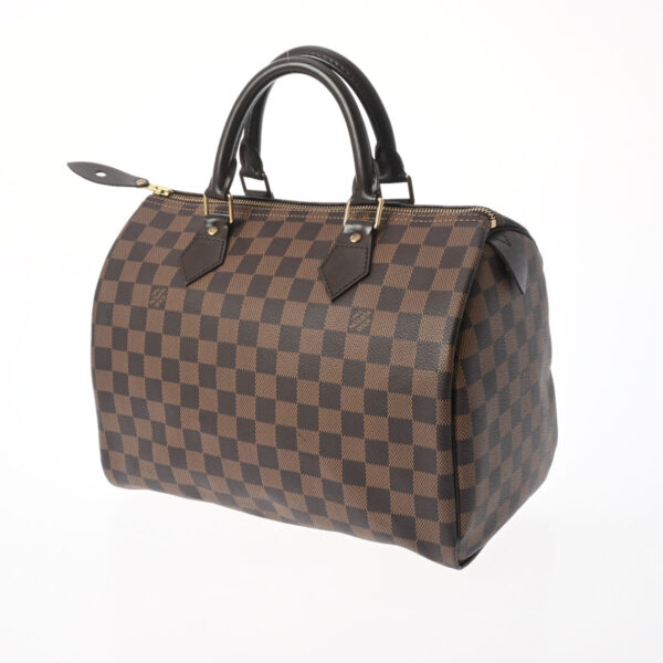 800000120717000 2 Louis Vuitton Speedy 30 Damier Handbag Brown