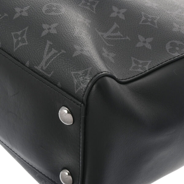 800000120737000 6 Louis Vuitton Grand Sac Monogram Eclipse Tote Bag Black Gray