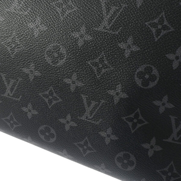 800000120737000 9 Louis Vuitton Grand Sac Monogram Eclipse Tote Bag Black Gray