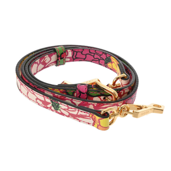 800000121779000 12 Gucci Horsebit 1955 Mini Top Handle Leather Kenscott Print Multicolor