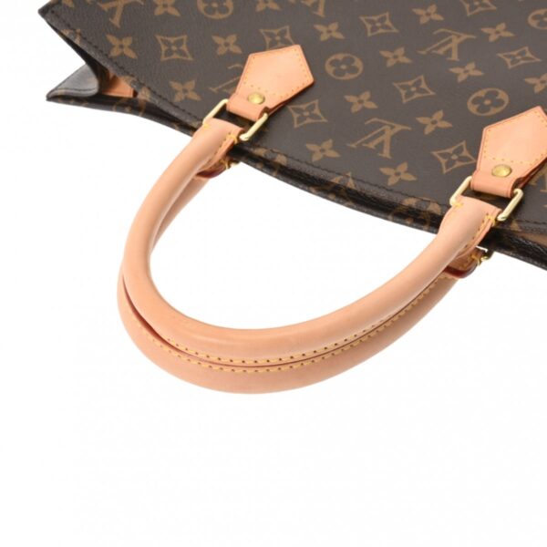 800000122064000 3 Louis Vuitton Sac Plat Monogram Tote Bag Brown