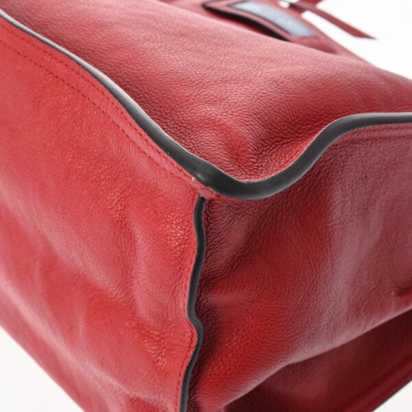 800000122583000 6 Prada Leather Tote Bag Red