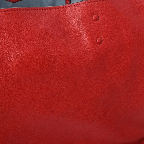 800000122583000 7 Prada Leather Tote Bag Red