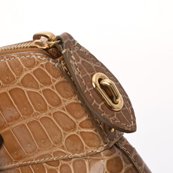 800000124163000 10 Louis Vuitton Lockit PM Leather Handbag Khaki Beige