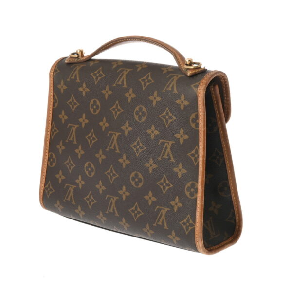 800000124231000 2 Louis Vuitton Bel Air 2WAY Monogram Handbag Brown