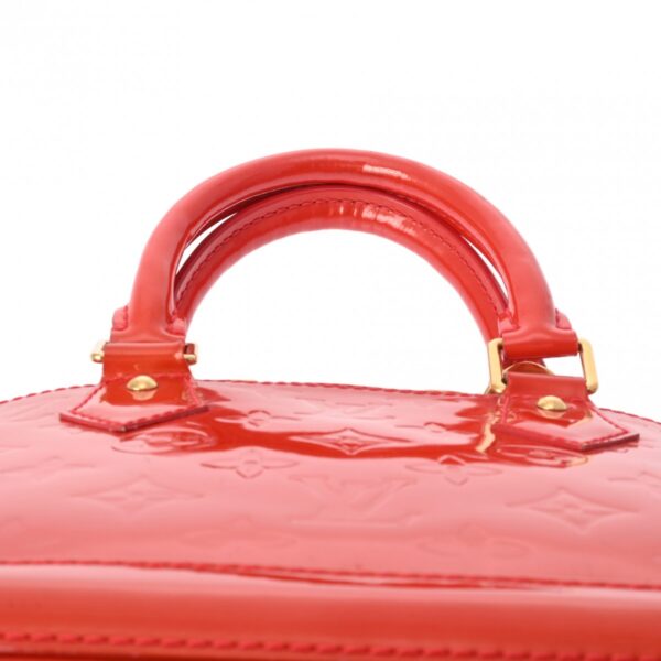 800000124233000 4 Louis Vuitton Alma BB Vernis Handbag Rouge Grenadier