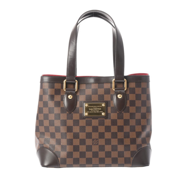 800000124245000 1 Louis Vuitton Hampstead PM Damier Handbag Brown