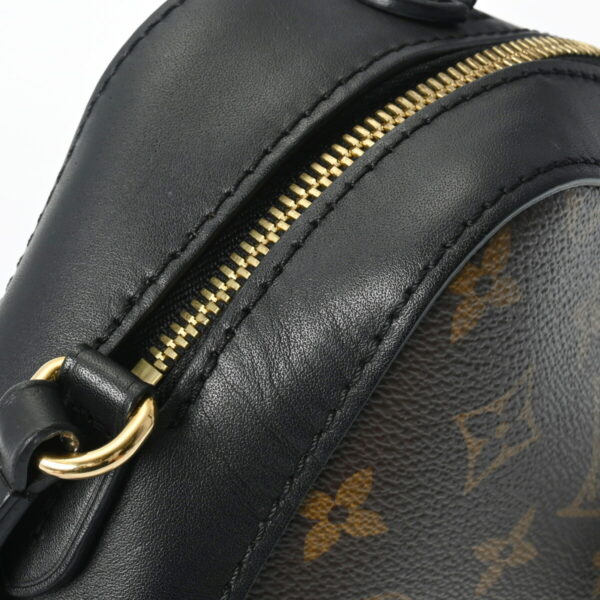 800000124254000 10 Louis Vuitton Saintonge Monogram Shoulder Bag Noir Black