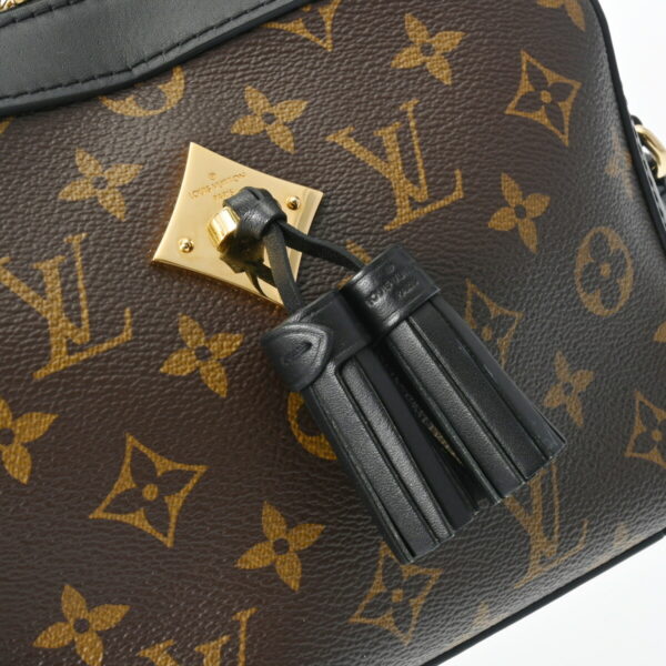 800000124254000 11 Louis Vuitton Saintonge Monogram Shoulder Bag Noir Black