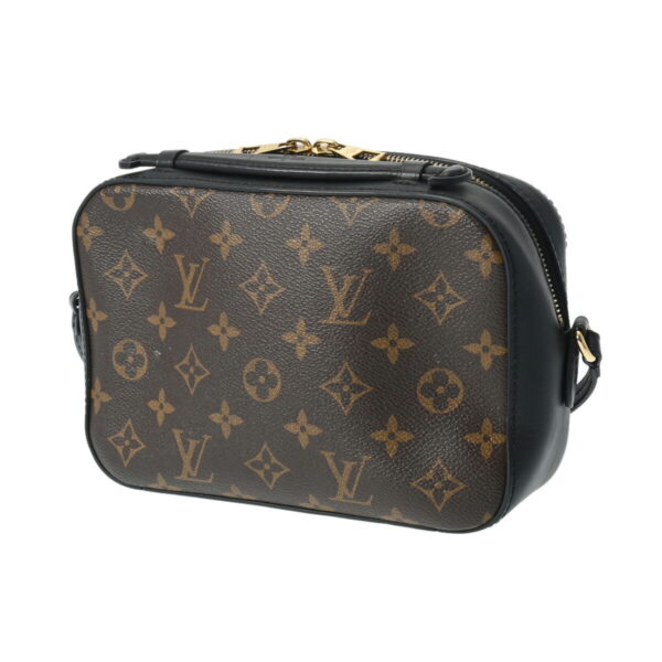 800000124254000 2 Louis Vuitton Saintonge Monogram Shoulder Bag Noir Black