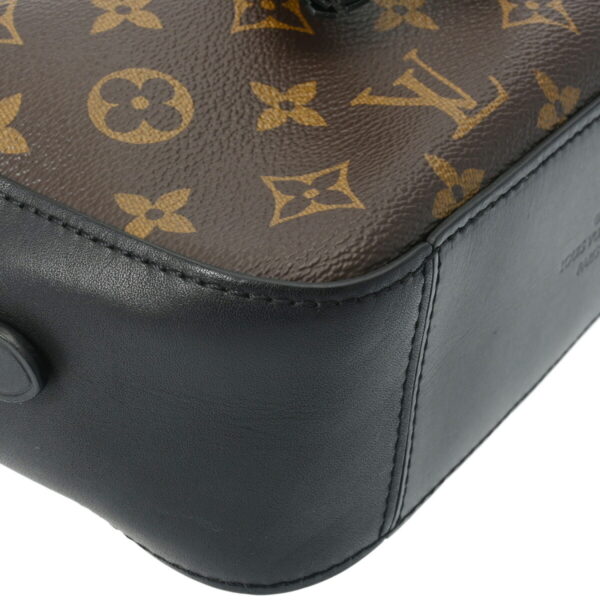 800000124254000 5 Louis Vuitton Saintonge Monogram Shoulder Bag Noir Black