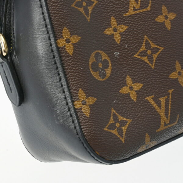 800000124254000 7 Louis Vuitton Saintonge Monogram Shoulder Bag Noir Black