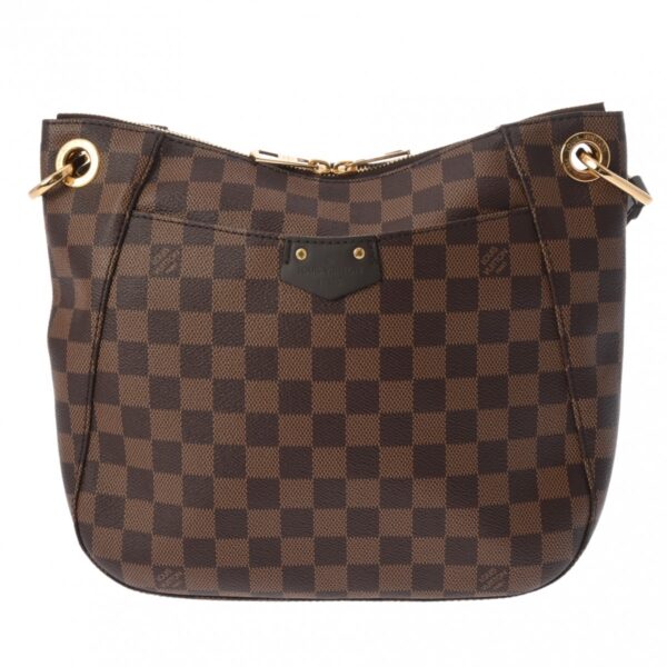 800000124289000 1 Louis Vuitton South Bank Damier Shoulder Bag Brown