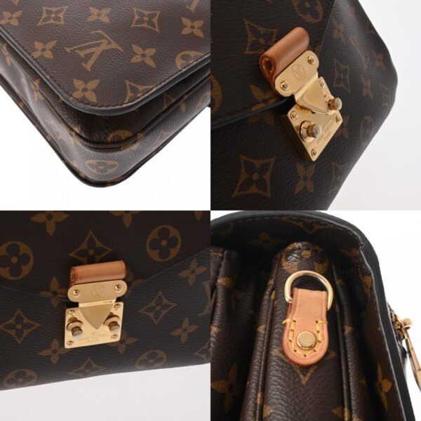 800000124319000 10 c Louis Vuitton Pochette Metis MM 2WAY Monogram Handbag Brown