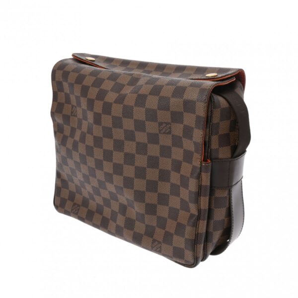 800000124478000 2 Louis Vuitton Naviglio Damier Shoulder Bag Brown