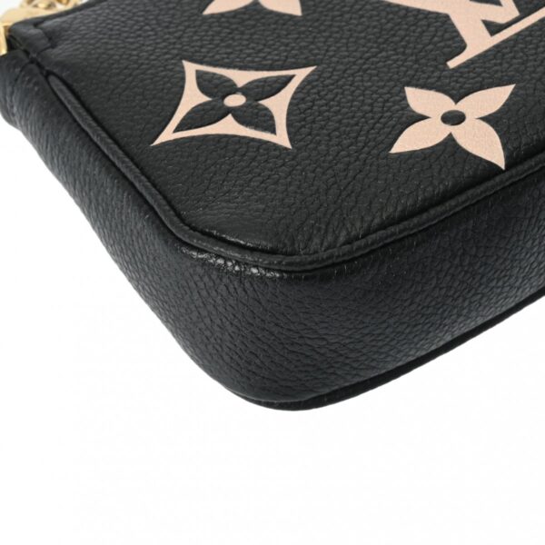 800000124500000 5 Louis Vuitton Mini Pochette Accessoire Empreinte Coin Case Noir Black