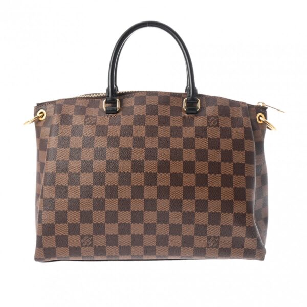 800000124630000 1 Louis Vuitton Odeon Tote MM Damier 2WAY Bag Brown