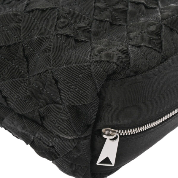 800000124668000 7 Bottega Veneta Intrecciato Webbing Shoulder Bag Black