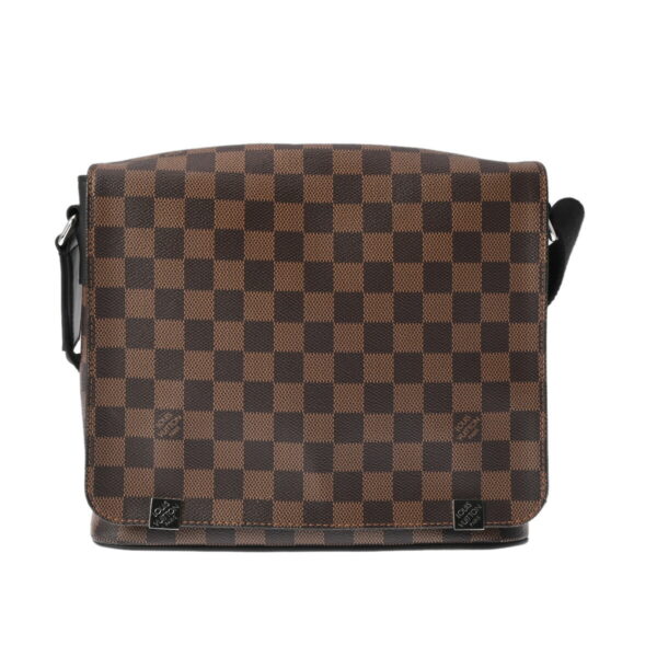 800000124678000 1 Louis Vuitton District PM NM Damier Shoulder Bag Brown