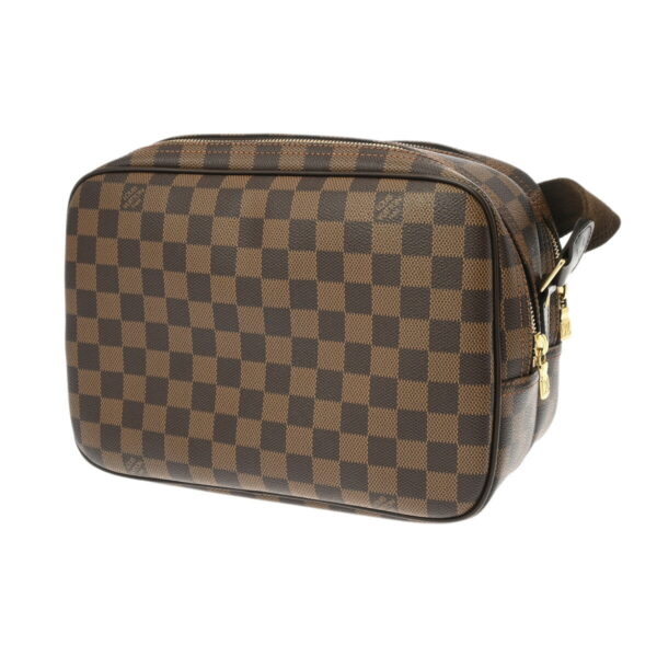 800000124871000 2 Louis Vuitton Reporter PM Damier Shoulder Bag Brown