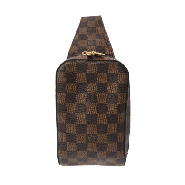 800000124885000 1 Louis Vuitton Jeronymous Damier Body Bag Brown