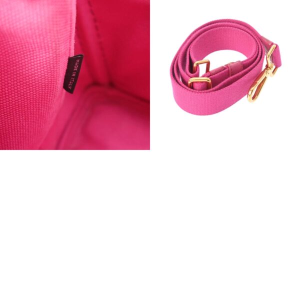 800000125095000 21 c Prada Canapa Mini 2WAY Tote Bag Pink