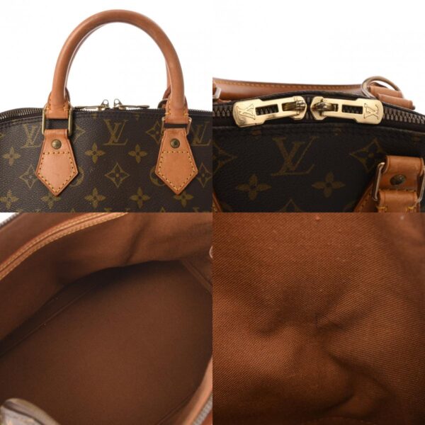 800000125105000 14 c Louis Vuitton Alma Monogram Handbag Brown