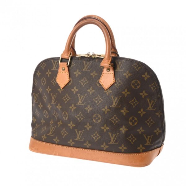 800000125105000 2 Louis Vuitton Alma Monogram Handbag Brown