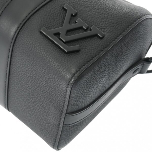 800000125134000 6 Louis Vuitton City Keepall Aerogram Taurillon Shoulder Bag Black