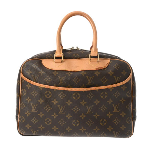 800000125207000 1 Louis Vuitton Deauville Monogram Handbag Brown