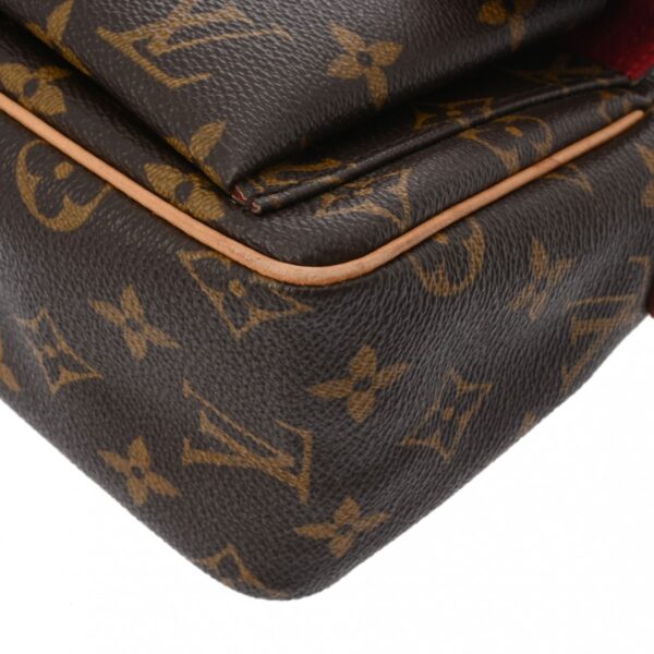 800000125214000 10 Louis Vuitton Viva Cite PM Monogram Shoulder Bag Brown