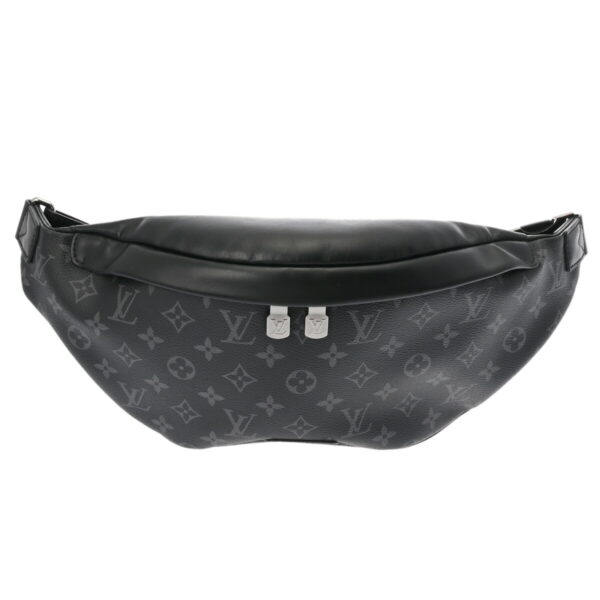 800000125251000 1 Louis Vuitton Discovery Bum Bag Monogram Eclipse Body Bag Black